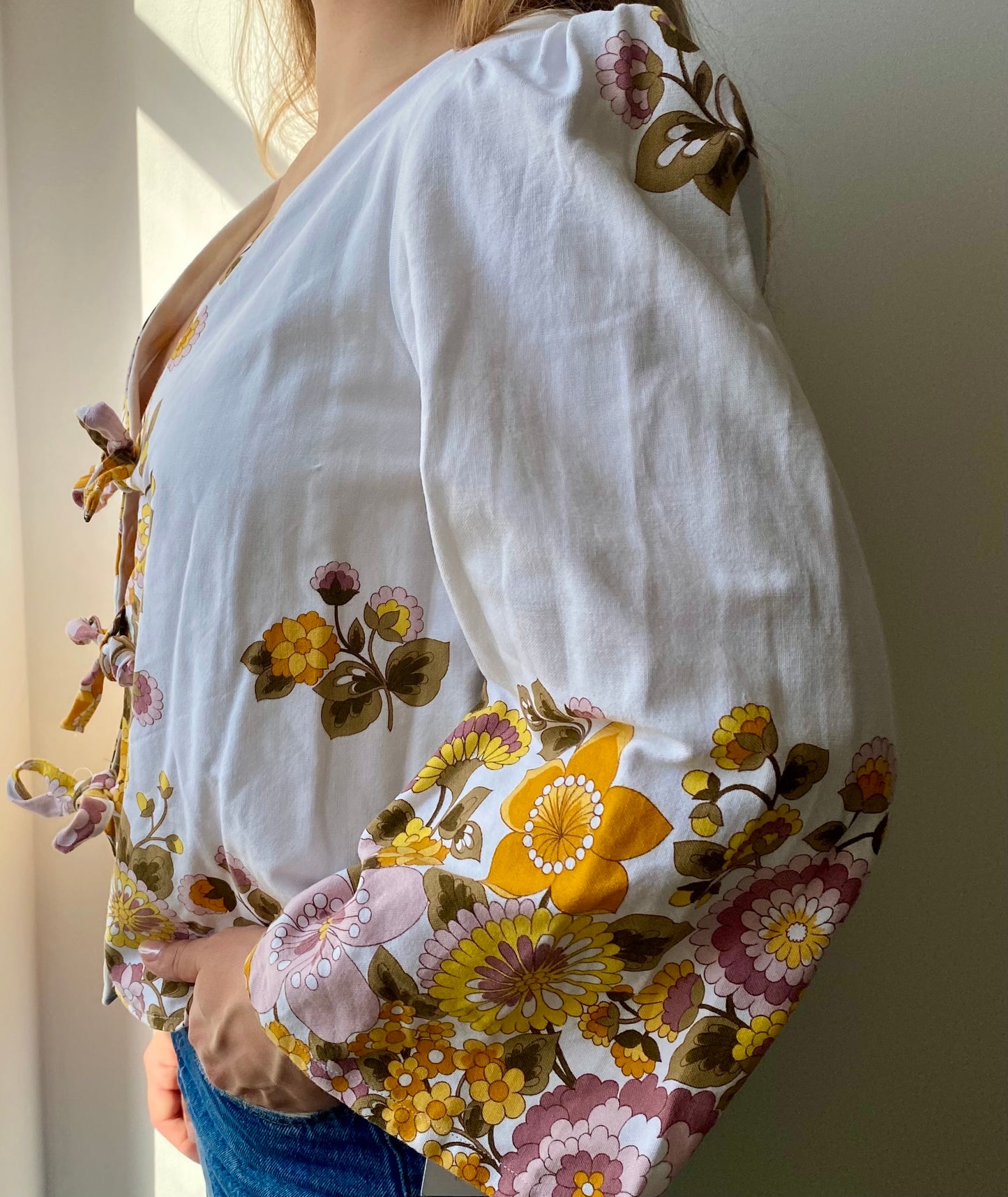 Blouse Dani - Flower 70s