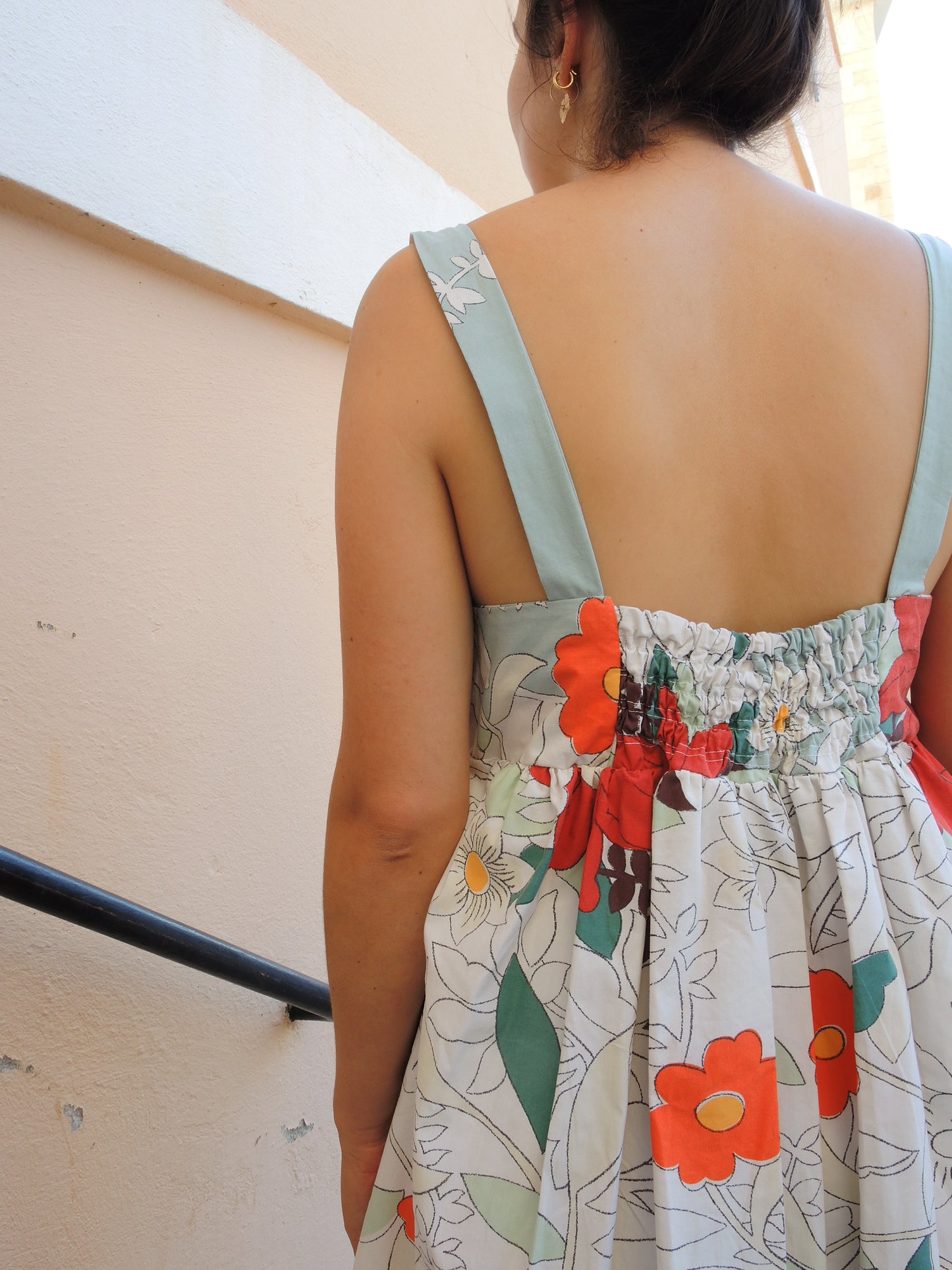 Robe longue Hélène - Fleurie
