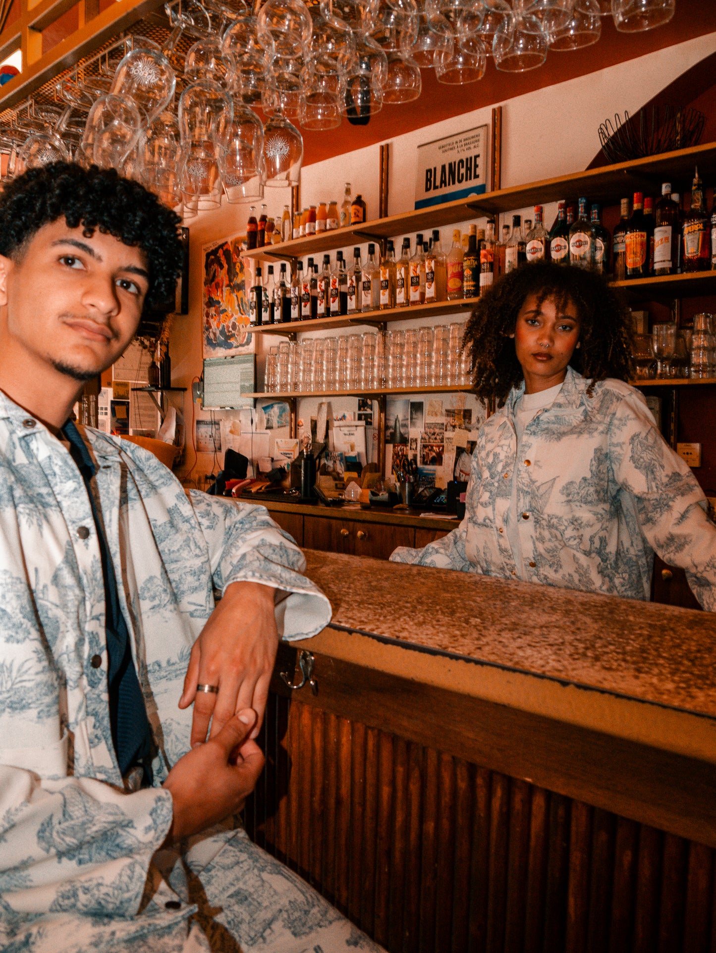 Précommande - Veste en toile de jouy