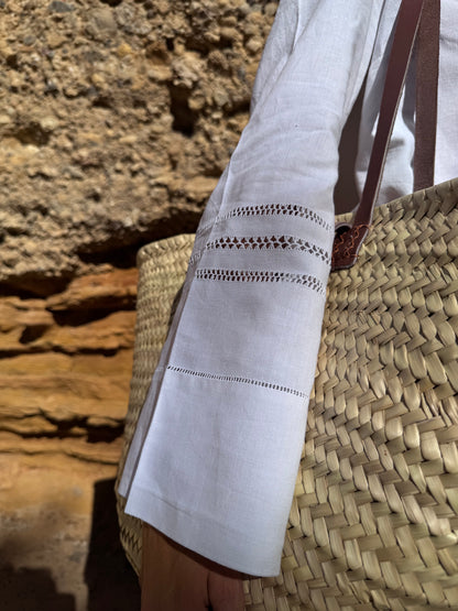 Vareuse - broderies initiales