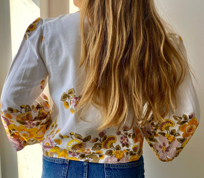 Blouse Dani - Flower 70s