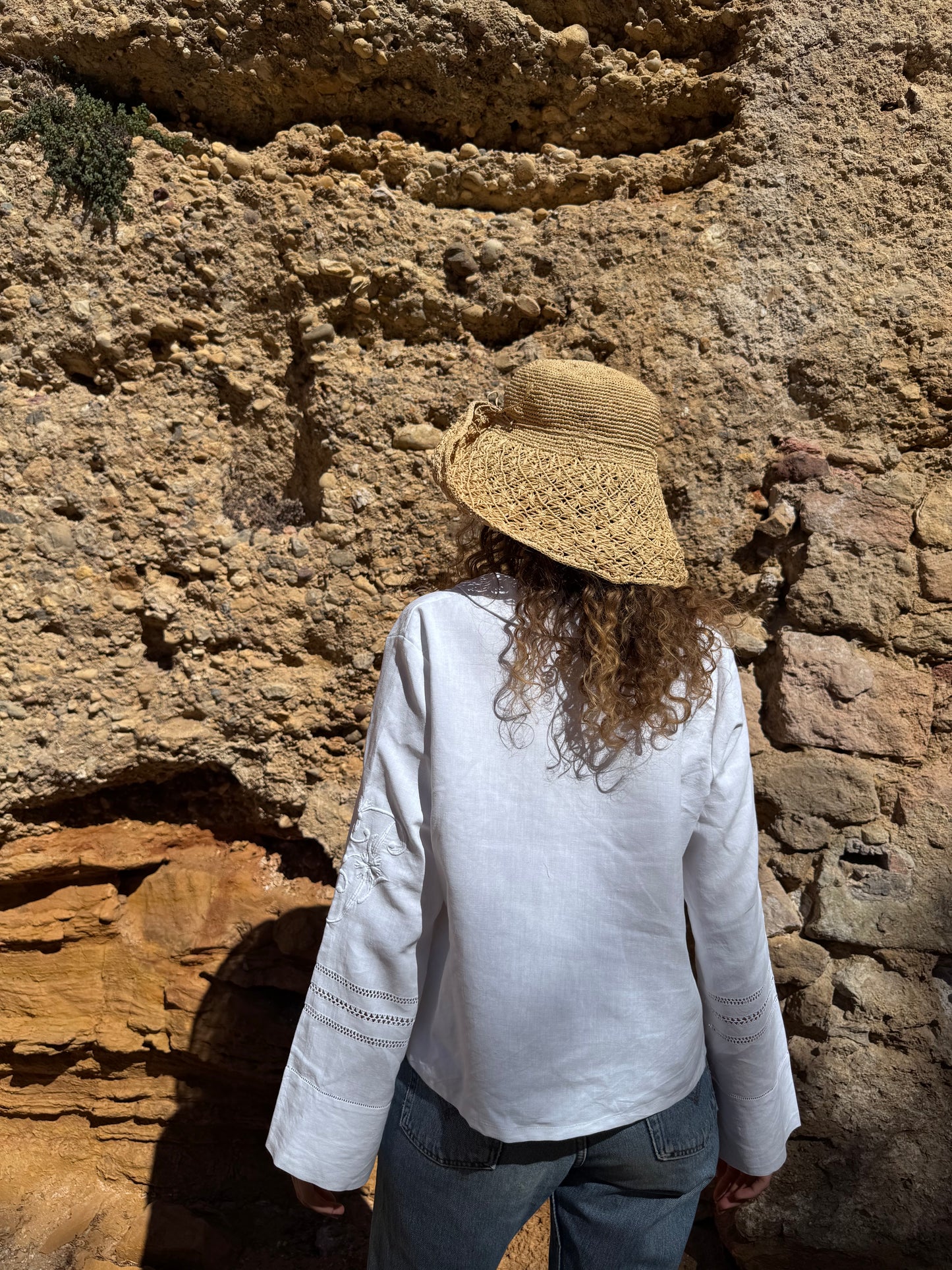 Vareuse - broderies initiales