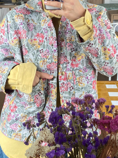 Blouson Brigitte - Brocard fleuri