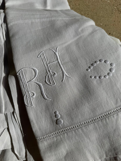 Ensemble en draps anciens personnalisé