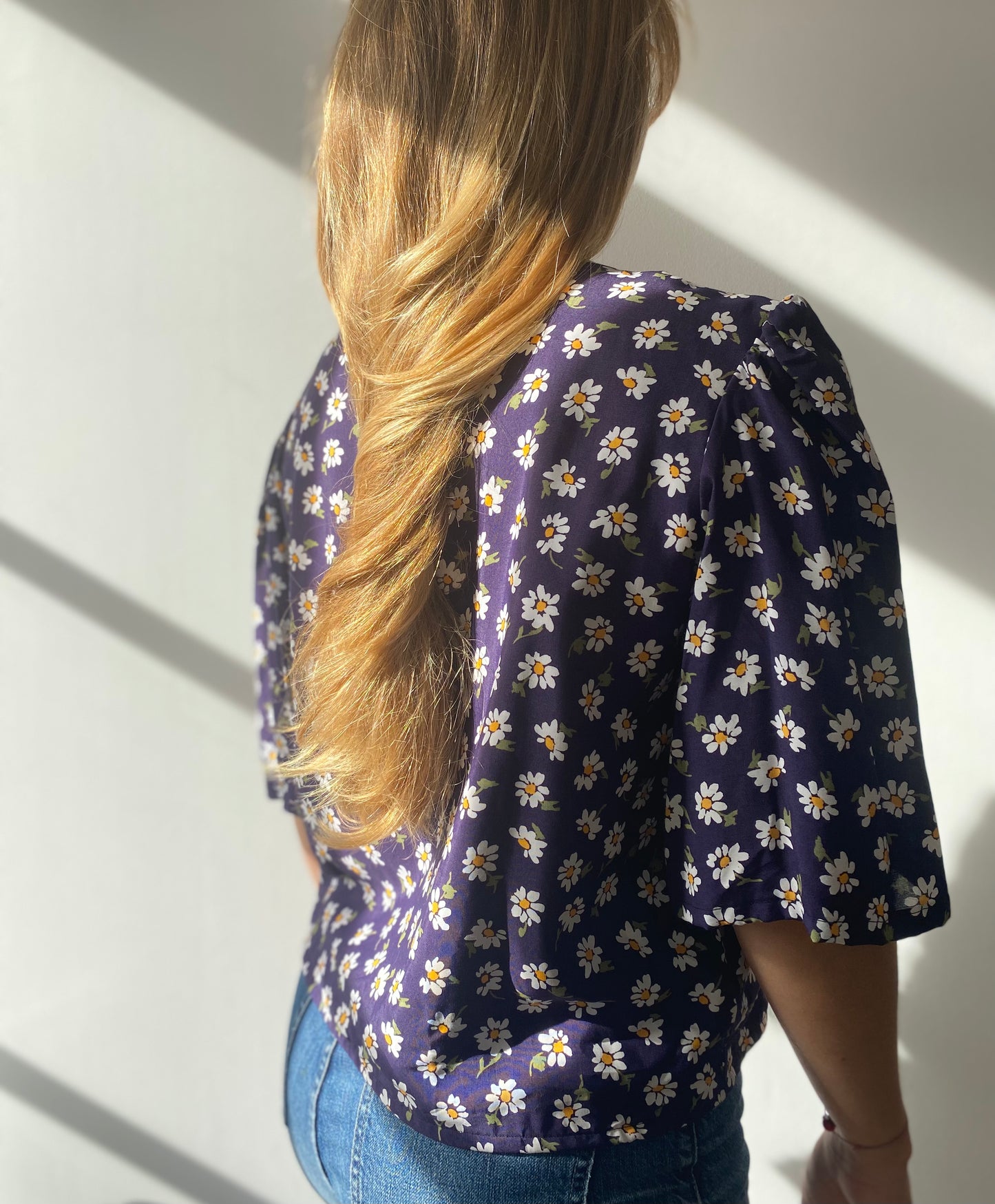 Blouse à liens - Marguerite