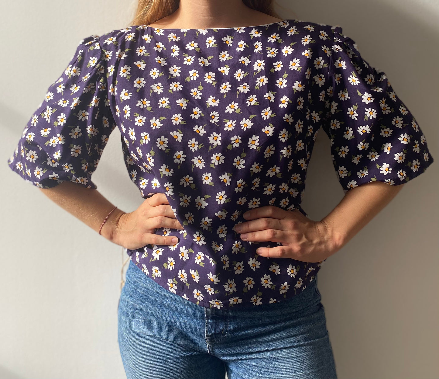 Blouse à liens - Marguerite