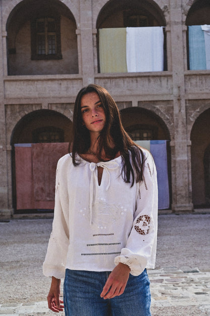 Blouse Songe - Broderies